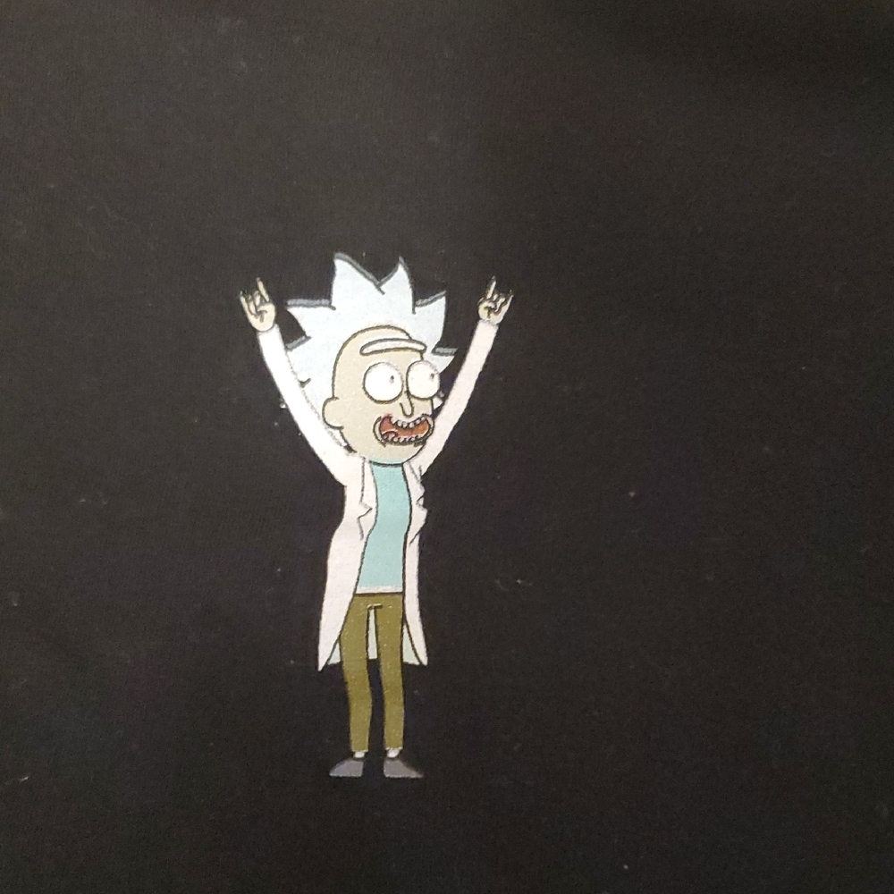 DONATING SOON Tiny Rick T-shirt - Picture 2 of 4